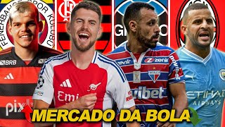 🚨 MERCADO DA BOLA | Jorginho oferecido ao Flamengo, Grêmio quer Moisés, Milan próximo de Kyle Walker