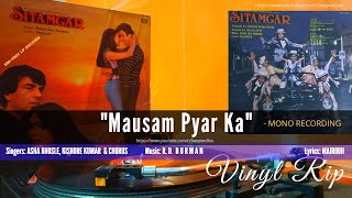 R.D. Burman | Asha & Kishore | Mausam Pyar Ka | SITAMGAR (1984-85) | Majrooh | Vinyl Rip