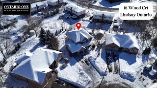 16 Wood Ct., Lindsay Ontario - 360 Aerial