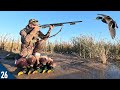 COLD FRONT Brought the MALLARDS! (Limited Out) | 28 Gauge Duck Hunting