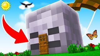 HOW TO LIVE INSIDE A SKELETON IN MINECRAFT!