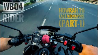 Riding Yamaha FZS V4 | Howrah to East Midnapore (part 1)