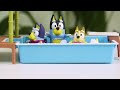 Fun in the Car!  Bluey and Bingo's Playtime  Toy Stop Motion  Bluey