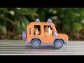 Fun in the Car!  Bluey and Bingo's Playtime  Toy Stop Motion  Bluey
