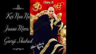 Koi Nau Na Jaane Mera | Guruji Shabad | Guruji's Soulful Shabads | Jai Guruji 🙏🌹