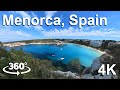 Menorca, Spain: Guided Tour in 360 VR - Virtual Trip - 4K 360 Video