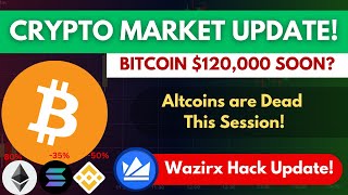 🚨Altcoins Are Dead! Big Loss This Session | Wazirx Hack Update!