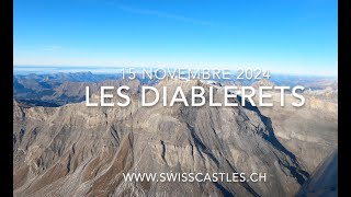 Un survol des  Diablerets, le 15 novembre 2024