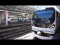 3編成並びから新宿駅発車 e257 series departure 2015.07.15