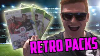 OMFG CRAZY RETRO FIFA PACK OPENING!!! | FIFA 12, 13 & 14 PACK OPENING!!!