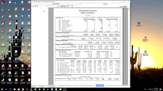 Best report ever for Sage 100 Contractor