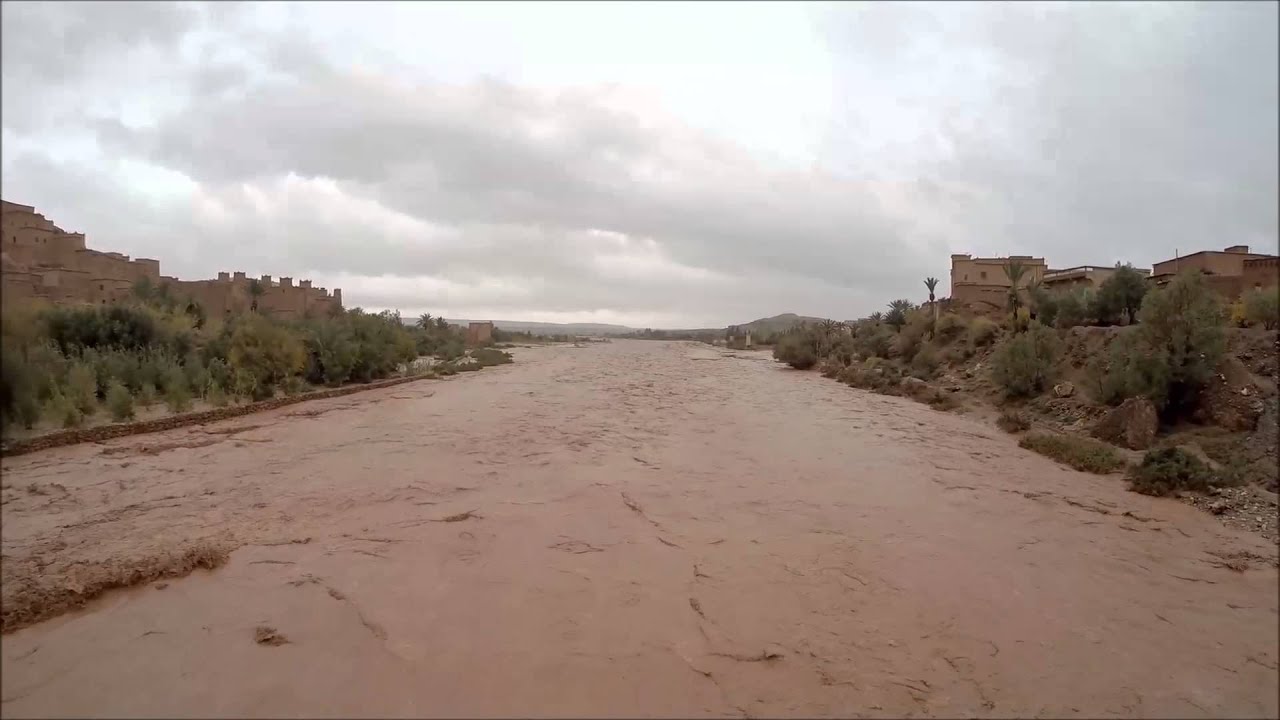 Aitbenhaddou: Flash Flooding In The Desert In Morocco - YouTube