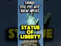 Things You Did Not Know about STATUE of LIBERTY #history #statueofliberty #americanhistory #funfact