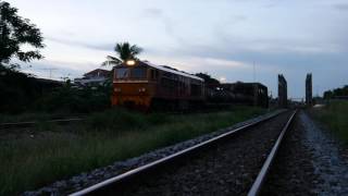 รถไฟไทย # ขบวนรถสินค้าที่ 632 บึงพระ - แม่น้ำ  State Railway of Thailand