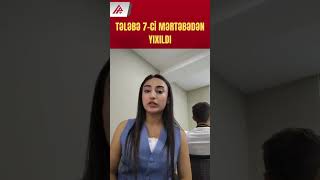 Sumqayıtda 21 yaşlı oğlan hündürlükdən yıxılaraq ölüb