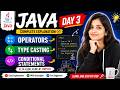 Learn Java Day 3 | Operators and Conditional Statements Explained