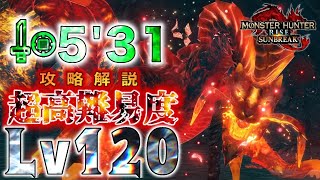 片手剣【傀異討究LV120オロミドロ亜種/25分】解説付き/Magma Almudron/Sword\u0026Shield