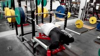 Rack lockout 160kg