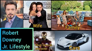 Robert Downey Jr lifestyle Review his family, his net worth, biography and more