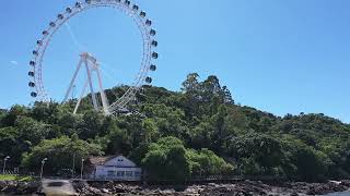 Drone Balneário Camboriú riozinho dos pernilongos e roda gigante