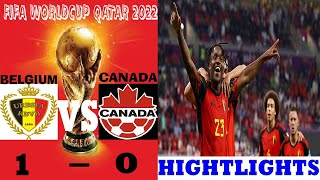 Belgium vs Canada | FIFA World Cup Qatar 2022™