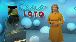 DIENOS LOTO 207 tiražas / KENOLOTO 13394 tiražas / JĖGA 8084 (2024 12 27)