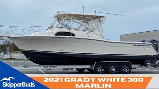 2021 Grady White 300 Marlin Boat Tour SkipperBud's