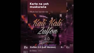 Kali Kali Zulfon - Lofi remix!! with #lyrics from #resso #ressobeats