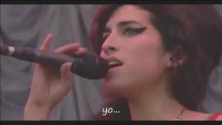 Back to black   Amy Winehouse (Live) Subtitulado al Castellano