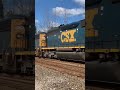 csx sd40 2 and sd50 3 leads q560 in churchville ny