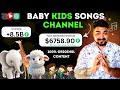 How To Make Baby Kids Songs Youtube Channel (100% Original Song's)kids Songs|baby Songs.