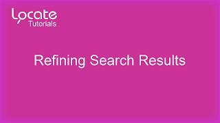 Refining Search Results