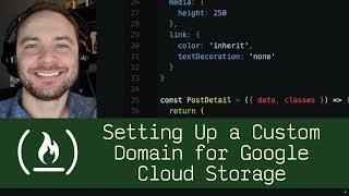 Setting Up a Custom Domain for Google Cloud Storage (P5D73) - Live Coding with Jesse
