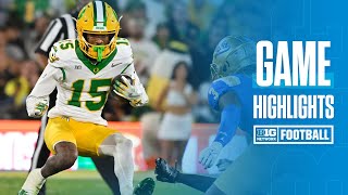 Oregon at UCLA | Highlights | Big Ten Football | 09/28/2024