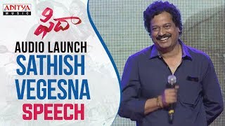 Sathish Vegesna Speech At Fidaa Audio Launch Live || Varun Tej, Sai Pallavi || Sekhar Kammula