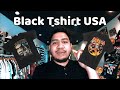 (REVIEW GUNI)  Black Printed USA  !! Keluar Rap Tees?