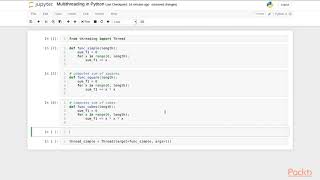 High-Performance Computing with Python 3.x: Introduction to the Threading Module|packtpub.com