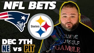 Patriots vs Steelers Week 14 NFL Bets | Kyle Kirms Football Picks & Predictions | The Sauce Network