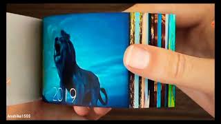 The lion king simba Evolution flip book