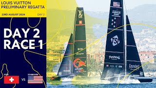 Alinghi Red Bull Racing vs. NYYC American Magic - Full Race 23/08/2024