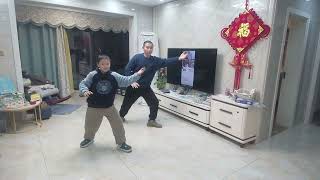 Kung Fu Family Time: Dad \u0026 Son Training Session #taichi #martialarts #kungfu 武術太極拳 day2