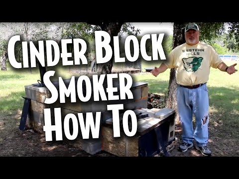 Cinder Block Smoker - Coach's BBQ Cinder Block Smoker - Coach's BBQ