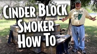 Cinder Block Smoker - Coach's BBQ