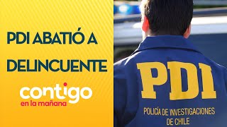 TRAS INTENTO DE ASALTO: PDI abatió a delincuente en bus Red en La Florida - Contigo en la mañana