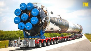 How SpaceX Rockets Are Transported