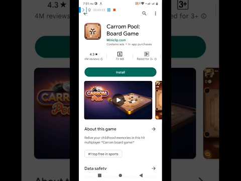 Descarga sin conexión del juego de mesa carrom pool al suscriptor de la aplicación playstore de mi canal /Hamza Gamer 0.6