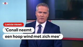 Weerman Marco Verhoef over storm Conall: zeer zware windstoten