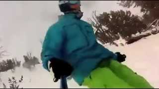 Epic Ski Crash Fail