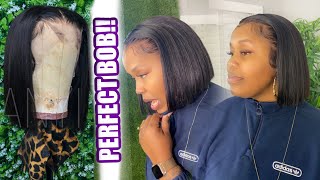 😳ALIEXPRESS BOB😳|| SUPER AFFORDABLE BOB + INSTALL || BOLD HOLD LEMON BURST || ALI UNICE HAIR