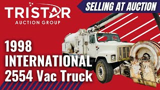 1998 INTERNATIONAL 2554 Vac Truck - Selling at auction